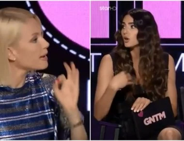 GNTM: Άγριος καβγάς μεταξύ Β. Καγιά και Η. Παπαγεωργίου μπροστά στις παίκτριες - Κόπηκε στο μοντάζ (βίντεο)